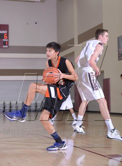 Thumbnail 3 in Rancho Mirage vs. Beverly Hills (MaxPreps Holiday Classic) photogallery.