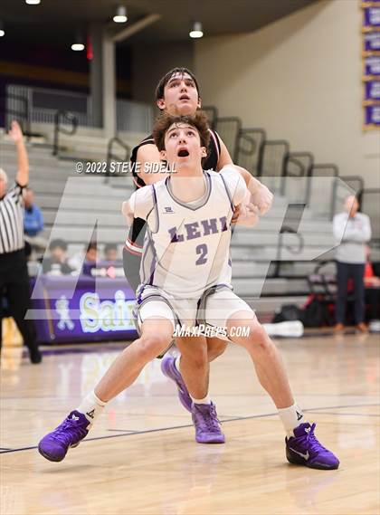 Thumbnail 1 in Lehi vs. Memorial (The Holiday Classic 2022) photogallery.