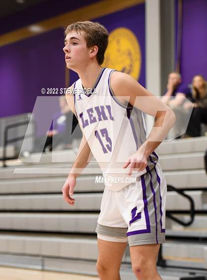 Thumbnail 2 in Lehi vs. Memorial (The Holiday Classic 2022) photogallery.