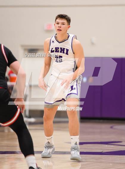 Thumbnail 2 in Lehi vs. Memorial (The Holiday Classic 2022) photogallery.