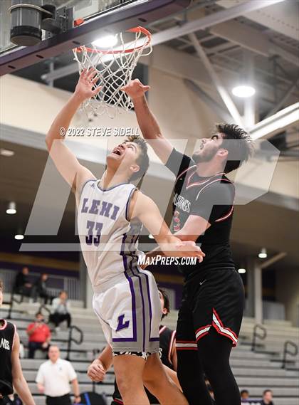 Thumbnail 3 in Lehi vs. Memorial (The Holiday Classic 2022) photogallery.