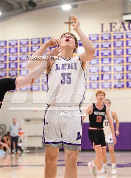 Thumbnail 1 in Lehi vs. Memorial (The Holiday Classic 2022) photogallery.