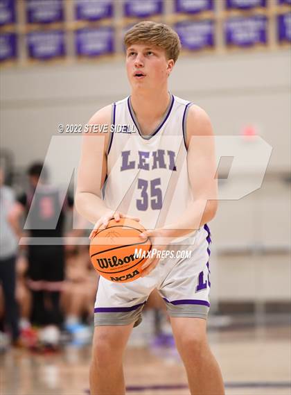 Thumbnail 2 in Lehi vs. Memorial (The Holiday Classic 2022) photogallery.