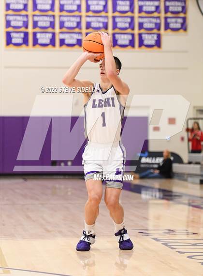 Thumbnail 3 in Lehi vs. Memorial (The Holiday Classic 2022) photogallery.