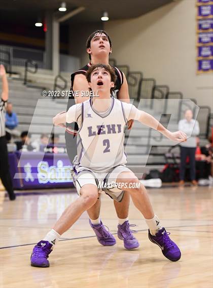 Thumbnail 2 in Lehi vs. Memorial (The Holiday Classic 2022) photogallery.