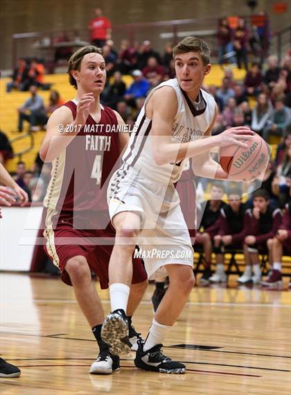 Thumbnail 1 in Alamosa vs. Faith Christian (CHSAA 3A Great 8) photogallery.