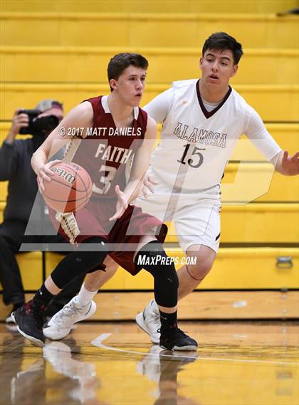 Thumbnail 2 in Alamosa vs. Faith Christian (CHSAA 3A Great 8) photogallery.
