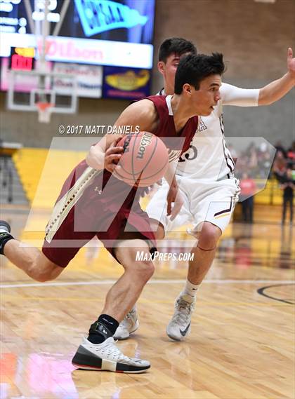 Thumbnail 2 in Alamosa vs. Faith Christian (CHSAA 3A Great 8) photogallery.