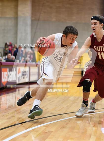 Thumbnail 1 in Alamosa vs. Faith Christian (CHSAA 3A Great 8) photogallery.