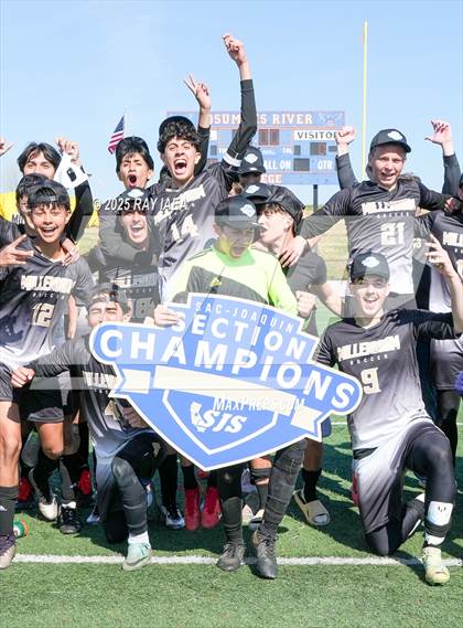 Thumbnail 1 in Bradshaw Christian vs. Millennium (CIF SJS D6 Final) photogallery.