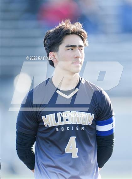 Thumbnail 2 in Bradshaw Christian vs. Millennium (CIF SJS D6 Final) photogallery.
