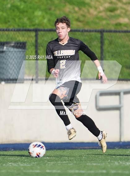 Thumbnail 2 in Bradshaw Christian vs. Millennium (CIF SJS D6 Final) photogallery.