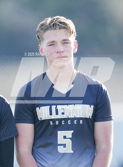 Thumbnail 2 in Bradshaw Christian vs. Millennium (CIF SJS D6 Final) photogallery.