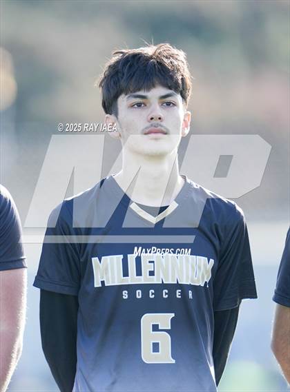 Thumbnail 2 in Bradshaw Christian vs. Millennium (CIF SJS D6 Final) photogallery.