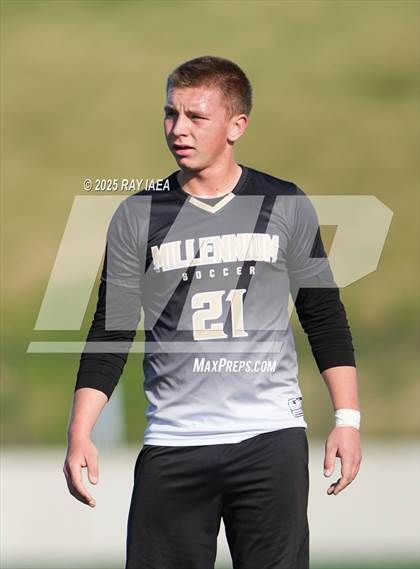 Thumbnail 2 in Bradshaw Christian vs. Millennium (CIF SJS D6 Final) photogallery.