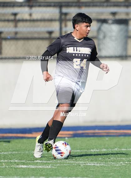 Thumbnail 3 in Bradshaw Christian vs. Millennium (CIF SJS D6 Final) photogallery.
