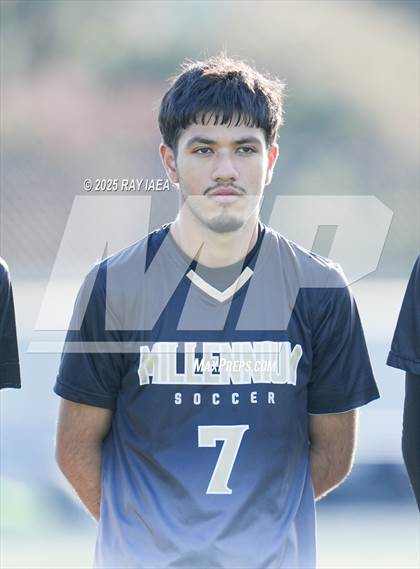 Thumbnail 3 in Bradshaw Christian vs. Millennium (CIF SJS D6 Final) photogallery.