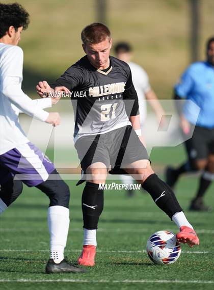 Thumbnail 2 in Bradshaw Christian vs. Millennium (CIF SJS D6 Final) photogallery.