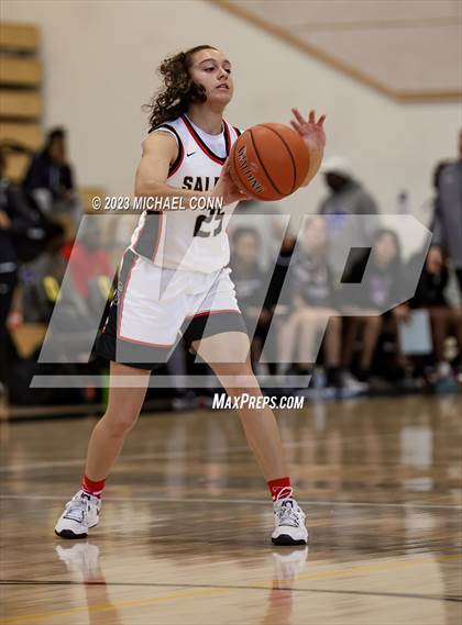 Thumbnail 2 in Salesian College Preparatory vs. Piedmont (MLK Showcase @ Bishop O'Dowd) photogallery.