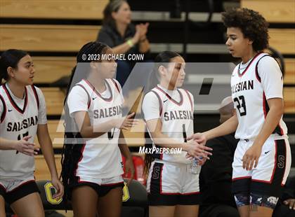 Thumbnail 1 in Salesian College Preparatory vs. Piedmont (MLK Showcase @ Bishop O'Dowd) photogallery.