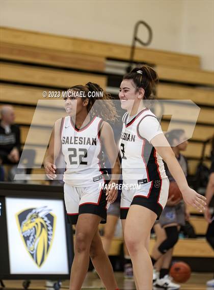 Thumbnail 1 in Salesian College Preparatory vs. Piedmont (MLK Showcase @ Bishop O'Dowd) photogallery.