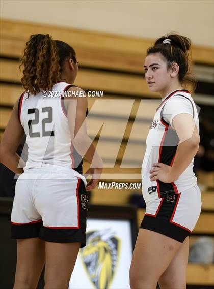 Thumbnail 2 in Salesian College Preparatory vs. Piedmont (MLK Showcase @ Bishop O'Dowd) photogallery.