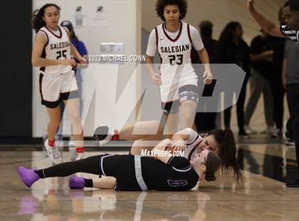Thumbnail 1 in Salesian College Preparatory vs. Piedmont (MLK Showcase @ Bishop O'Dowd) photogallery.