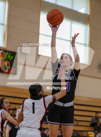 Thumbnail 2 in Salesian College Preparatory vs. Piedmont (MLK Showcase @ Bishop O'Dowd) photogallery.