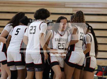 Thumbnail 1 in Salesian College Preparatory vs. Piedmont (MLK Showcase @ Bishop O'Dowd) photogallery.
