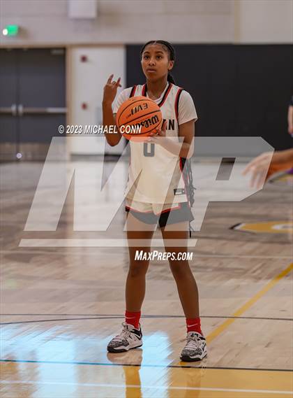 Thumbnail 3 in Salesian College Preparatory vs. Piedmont (MLK Showcase @ Bishop O'Dowd) photogallery.