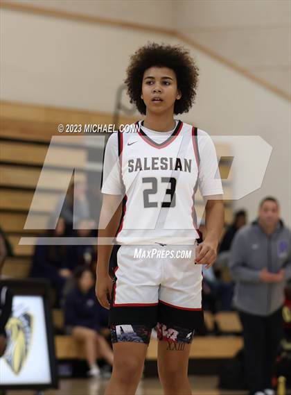 Thumbnail 2 in Salesian College Preparatory vs. Piedmont (MLK Showcase @ Bishop O'Dowd) photogallery.
