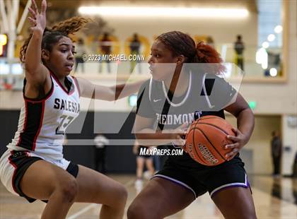 Thumbnail 1 in Salesian College Preparatory vs. Piedmont (MLK Showcase @ Bishop O'Dowd) photogallery.