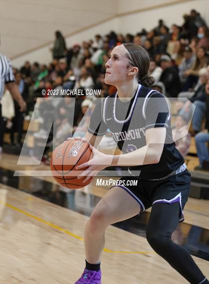 Thumbnail 2 in Salesian College Preparatory vs. Piedmont (MLK Showcase @ Bishop O'Dowd) photogallery.