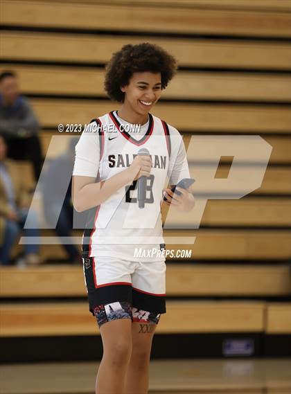 Thumbnail 2 in Salesian College Preparatory vs. Piedmont (MLK Showcase @ Bishop O'Dowd) photogallery.
