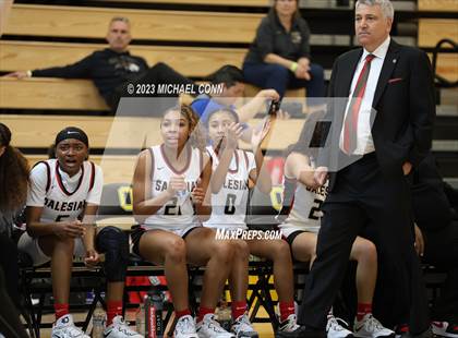 Thumbnail 2 in Salesian College Preparatory vs. Piedmont (MLK Showcase @ Bishop O'Dowd) photogallery.