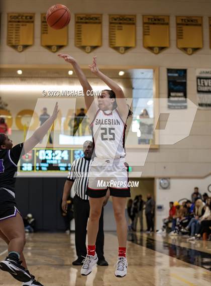 Thumbnail 1 in Salesian College Preparatory vs. Piedmont (MLK Showcase @ Bishop O'Dowd) photogallery.