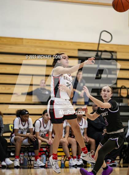 Thumbnail 1 in Salesian College Preparatory vs. Piedmont (MLK Showcase @ Bishop O'Dowd) photogallery.
