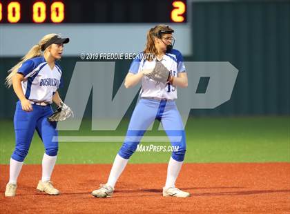 Thumbnail 3 in Bosqueville vs. Honey Grove (UIL 2A Regional Semifinal) photogallery.