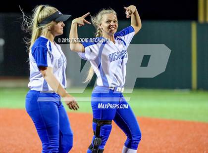 Thumbnail 2 in Bosqueville vs. Honey Grove (UIL 2A Regional Semifinal) photogallery.