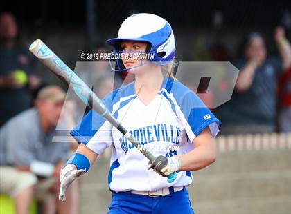 Thumbnail 2 in Bosqueville vs. Honey Grove (UIL 2A Regional Semifinal) photogallery.