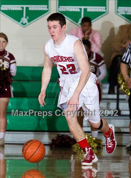 Thumbnail 2 in Cardinal Ritter vs. Scecina Memorial  (IHSAA 2A Sectional Tournament) photogallery.