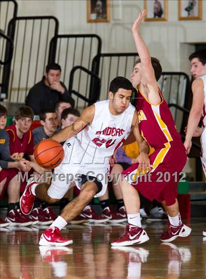Thumbnail 3 in Cardinal Ritter vs. Scecina Memorial  (IHSAA 2A Sectional Tournament) photogallery.