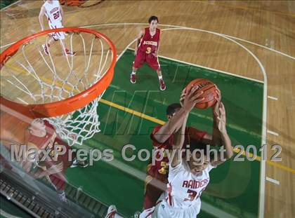 Thumbnail 3 in Cardinal Ritter vs. Scecina Memorial  (IHSAA 2A Sectional Tournament) photogallery.