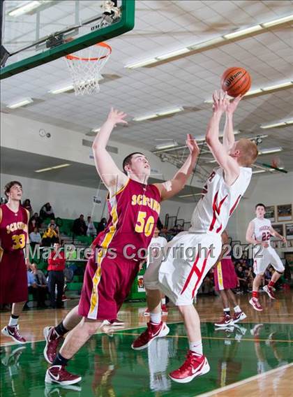 Thumbnail 2 in Cardinal Ritter vs. Scecina Memorial  (IHSAA 2A Sectional Tournament) photogallery.