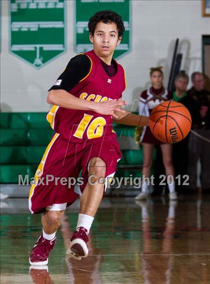 Thumbnail 3 in Cardinal Ritter vs. Scecina Memorial  (IHSAA 2A Sectional Tournament) photogallery.