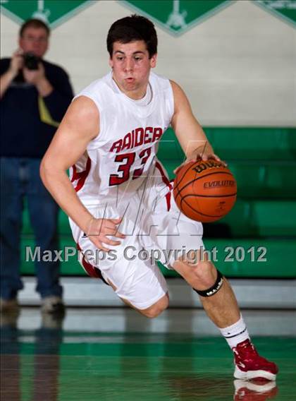 Thumbnail 3 in Cardinal Ritter vs. Scecina Memorial  (IHSAA 2A Sectional Tournament) photogallery.