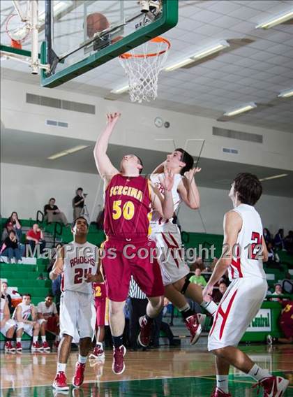 Thumbnail 1 in Cardinal Ritter vs. Scecina Memorial  (IHSAA 2A Sectional Tournament) photogallery.