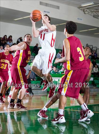 Thumbnail 3 in Cardinal Ritter vs. Scecina Memorial  (IHSAA 2A Sectional Tournament) photogallery.