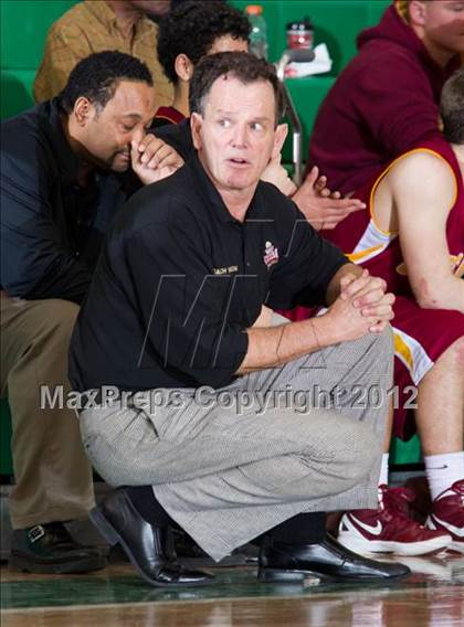 Thumbnail 1 in Cardinal Ritter vs. Scecina Memorial  (IHSAA 2A Sectional Tournament) photogallery.