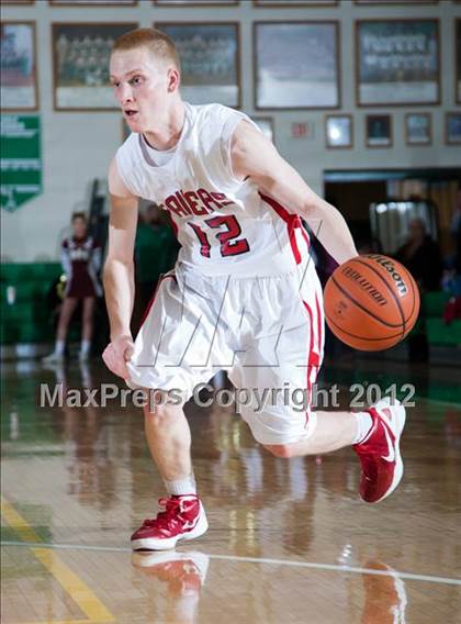 Thumbnail 2 in Cardinal Ritter vs. Scecina Memorial  (IHSAA 2A Sectional Tournament) photogallery.
